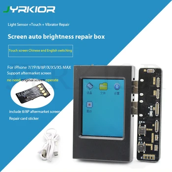 Jyrkior Auto Brightness Programmer Box LCD Screen Light Senser EEPROM IC Read Write Programmmer for iPhone 7 8 8Plus X XS MAX XR
Jyrkior Auto Brightness Programmer Box LCD Screen Light Senser EEPROM IC Read Write Programmmer for iPhone 7 8 8Plus X XS MAX XR