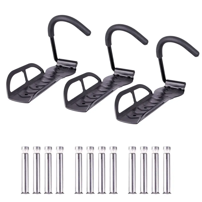 3PCS/Lot Deemount Quality Bicycle Wall Mount Rack for MTB Road Bike Storage Fixed Hanging Hook Bike Support Stand Bracket Holder
3PCS/Lot Deemount Quality Bicycle Wall Mount Rack for MTB Road Bike Storage Fixed Hanging Hook Bike Support Stand Bracket Holder