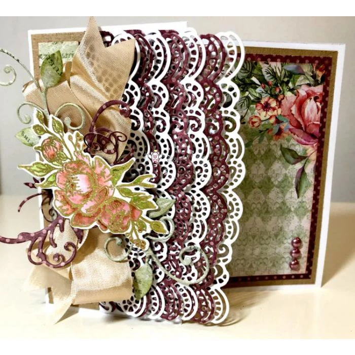 PP Craft metal cutting dies cut die mold New Lace basket decoration Scarpbook paper craft knife mould blade punch stencils dies
PP Craft metal cutting dies cut die mold New Lace basket decoration Scarpbook paper craft knife mould blade punch stencils dies