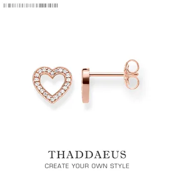 Heart Rose Gold CZ Pave Stud Earring,Europe Style Fashion Good Trendy Jewerly For Women Girl,2018 Gift In 925 Sterling Silver
Heart Rose Gold CZ Pave Stud Earring,Europe Style Fashion Good Trendy Jewerly For Women Girl,2018 Gift In 925 Sterling Silver