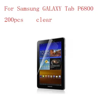 Transparent Lcd Screen Protector Film for Samsung GALAXY Tab P6800 explosion-proof membrane without retail packing 200pcs/lot
Transparent Lcd Screen Protector Film for Samsung GALAXY Tab P6800 explosion-proof membrane without retail packing 200pcs/lot