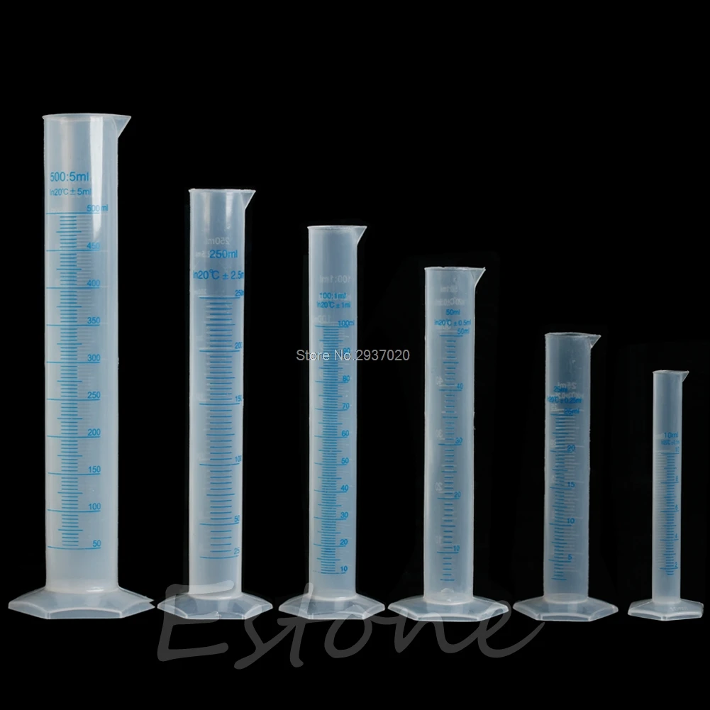 250ml Plastic Graduated Cylinder Measuring Cylinder Laboratory Trial Test Tube Jar Tool D14
250ml Plastic Graduated Cylinder Measuring Cylinder Laboratory Trial Test Tube Jar Tool D14