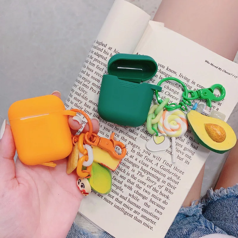 For Apple AirPods Case Cover Cute Green Fruit Avocado Durian Bluetooth Earphone Case For Airpods Protective Cover With Key Ring
For Apple AirPods Case Cover Cute Green Fruit Avocado Durian Bluetooth Earphone Case For Airpods Protective Cover With Key Ring