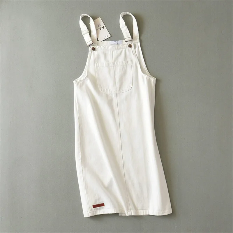 Women Denim Dress Sundress blue Preppy Casual Cotton Dress Overalls Strap Jeans Dress White 2019 Summer Female Denim Dress
Women Denim Dress Sundress blue Preppy Casual Cotton Dress Overalls Strap Jeans Dress White 2019 Summer Female Denim Dress