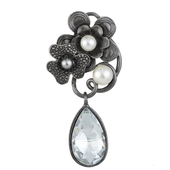 Vintage Crystal Pearl Teardrop Brooch Pins Water-drop Rhinestone Glass Plant Flower Brooches Wedding Bridal Bouquet Jewelry New
Vintage Crystal Pearl Teardrop Brooch Pins Water-drop Rhinestone Glass Plant Flower Brooches Wedding Bridal Bouquet Jewelry New