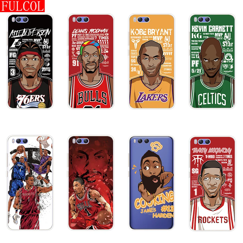 Silicone case For Xiaomi Mi 6 5.15" Soft Case Basketball Star Pattern Phone Shell Couqe For Funda Xiaomi Mi6 Cover Case
Silicone case For Xiaomi Mi 6 5.15" Soft Case Basketball Star Pattern Phone Shell Couqe For Funda Xiaomi Mi6 Cover Case
