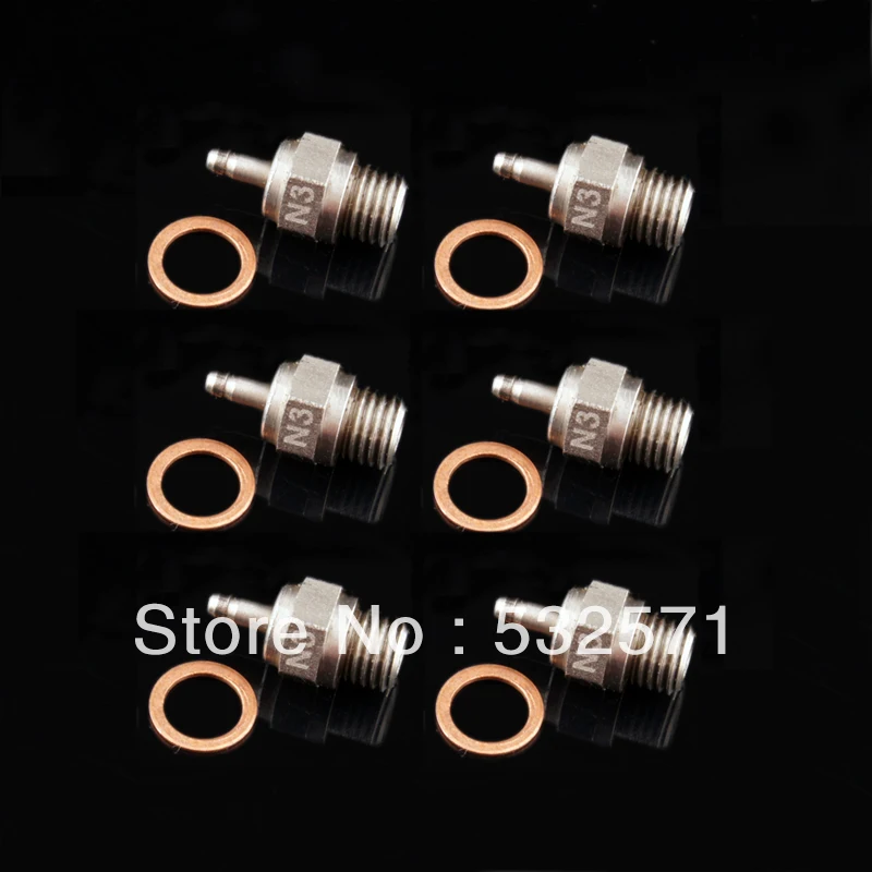 6PCS NEW HSP Original Parts Nitro 18 21 Hot Engines Super Platinum/Iridium Spark Glow Plug For RC Model Nitro Car 70117 N3 No.3
6PCS NEW HSP Original Parts Nitro 18 21 Hot Engines Super Platinum/Iridium Spark Glow Plug For RC Model Nitro Car 70117 N3 No.3