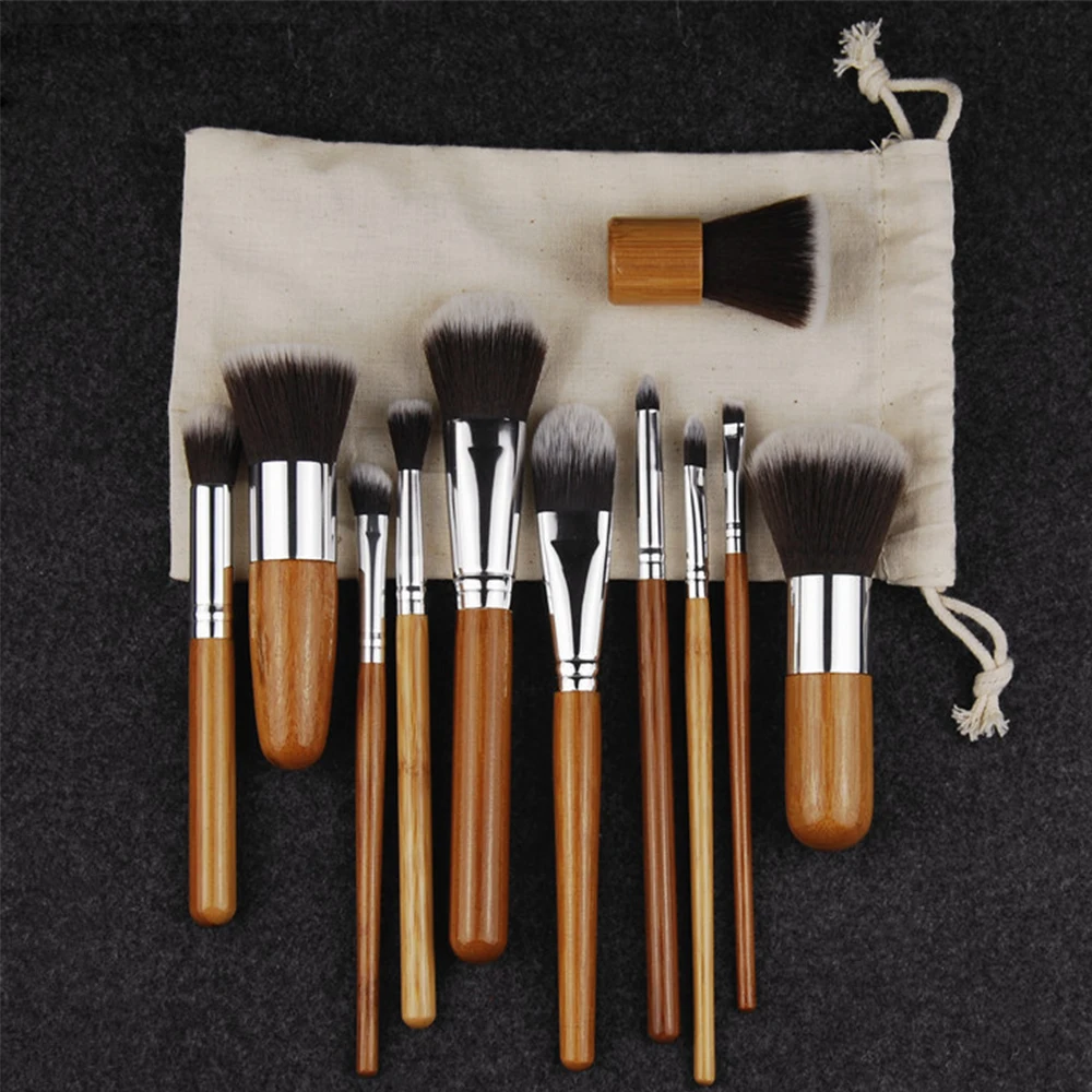 11/6pcs Bamboo Kabuki Brushes Makeup Brush set for Eyeshadow Maquiagem Foundation Brushes Kit with Cloth Bag Soft Bamboo Pincel
11/6pcs Bamboo Kabuki Brushes Makeup Brush set for Eyeshadow Maquiagem Foundation Brushes Kit with Cloth Bag Soft Bamboo Pincel