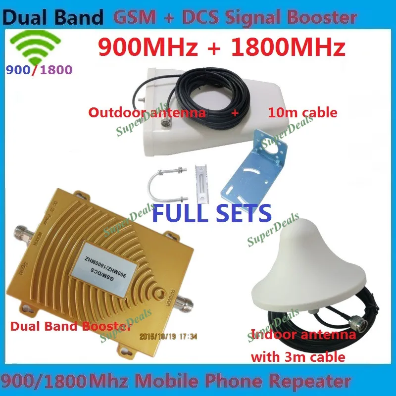 LTE 4G Repeater Dual Band DCS GSM Repeater Mobile Phone Cellular Signal Booster 900MHz 1800MHz amplifiers + omni antenna
LTE 4G Repeater Dual Band DCS GSM Repeater Mobile Phone Cellular Signal Booster 900MHz 1800MHz amplifiers + omni antenna