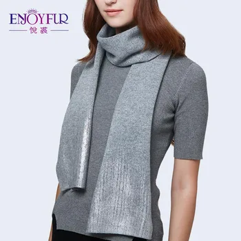 ENJOYFUR Women Knitted Wool Scarf High Quality Soft Scarves For Autumn Fashion Girls Scarf
ENJOYFUR Women Knitted Wool Scarf High Quality Soft Scarves For Autumn Fashion Girls Scarf