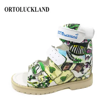 Ortoluckland Baby Kids Shoes For Boys Orthopedic Printing Leather Graffiti Sandals New Orthotic Shoes With Hook and Loop Design
Ortoluckland Baby Kids Shoes For Boys Orthopedic Printing Leather Graffiti Sandals New Orthotic Shoes With Hook and Loop Design