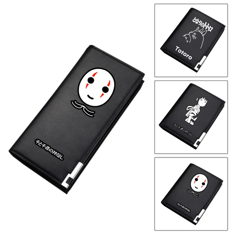 Spirited Away Women Long Coin Purse No Face Man Pu Leather Short Wallet Anime Money Bag Totoro ID Card Holder Men Gifts carteira
Spirited Away Women Long Coin Purse No Face Man Pu Leather Short Wallet Anime Money Bag Totoro ID Card Holder Men Gifts carteira