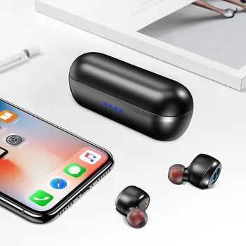 Wireless Earphone Stereo Waterproof Mini Sports Bluetooth Earphone with Charging Pod HJ55
Wireless Earphone Stereo Waterproof Mini Sports Bluetooth Earphone with Charging Pod HJ55