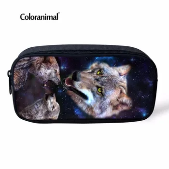 Coloranimal Mini Portable Cosmetic Case Children Mochila Pencil Case Cool Animal Wolf Print Pen Pouch Women's Casual Makeup Bag
Coloranimal Mini Portable Cosmetic Case Children Mochila Pencil Case Cool Animal Wolf Print Pen Pouch Women's Casual Makeup Bag