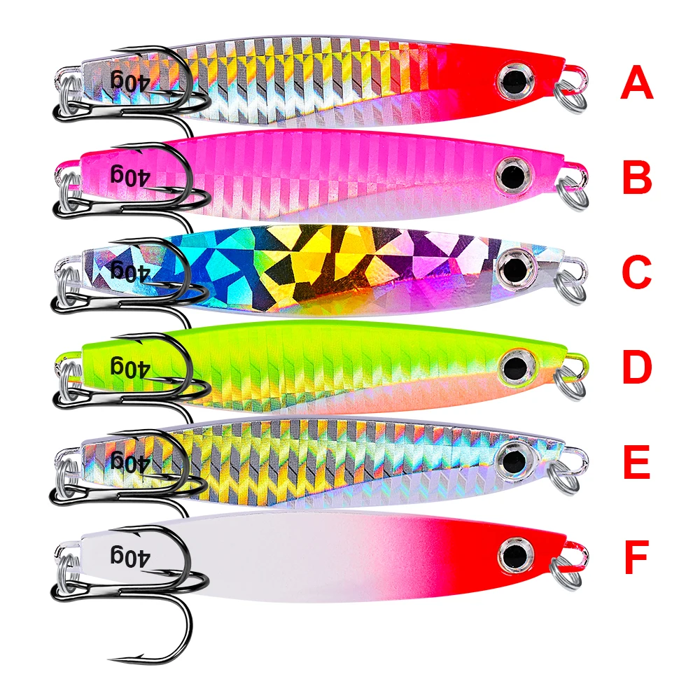 2019 1PC Jigging Lead Fish 7-21G Metal Jig Fishing Lure with Nepal Hooks 6 Colors Wobbler Artificial Hard Bait New
2019 1PC Jigging Lead Fish 7-21G Metal Jig Fishing Lure with Nepal Hooks 6 Colors Wobbler Artificial Hard Bait New
