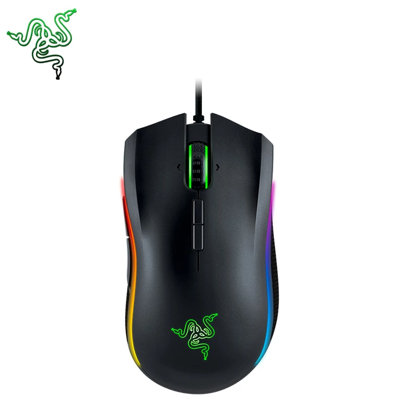 Razer Wired Game Mouse MAMBA TOURNAMENT EDITION 16000dpi Computer Gaming Mouse Ergonomics Mouse Gamer Official Genuine Original
Razer Wired Game Mouse MAMBA TOURNAMENT EDITION 16000dpi Computer Gaming Mouse Ergonomics Mouse Gamer Official Genuine Original