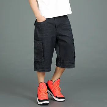 Summer New Korean Fashion Men's Denim Shorts Youthful Calf-length Jeans Casual Wild Shorts Size 30-46
Summer New Korean Fashion Men's Denim Shorts Youthful Calf-length Jeans Casual Wild Shorts Size 30-46