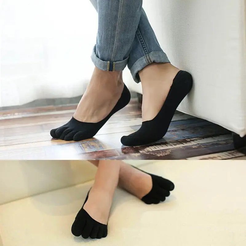 1 Pair Women Men Antibacterial Soft Five Fingers Socks Toe Solid Cotton Sweat Boat Ankle Socks Low Cut Socks with Fingers 2019
1 Pair Women Men Antibacterial Soft Five Fingers Socks Toe Solid Cotton Sweat Boat Ankle Socks Low Cut Socks with Fingers 2019