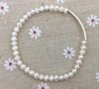 Perfect 2pc 5-6mm Pearl Bracelet , Elastic String Bracelet,Tube With Small Size Real Freshwater Pearl 7.5inches
Perfect 2pc 5-6mm Pearl Bracelet , Elastic String Bracelet,Tube With Small Size Real Freshwater Pearl 7.5inches