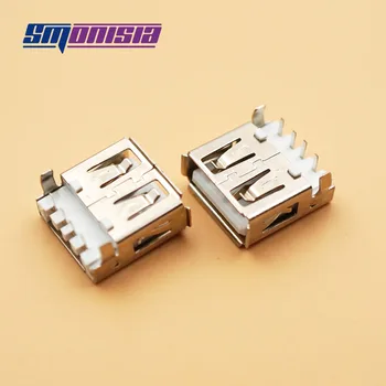 100pcs 2.0 USB Jack Female Connector Curved legs Flat port Sink board AF 90 degree for Desktop Laptop Tablet PC
100pcs 2.0 USB Jack Female Connector Curved legs Flat port Sink board AF 90 degree for Desktop Laptop Tablet PC