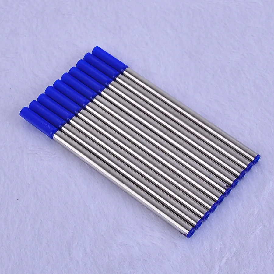 10Pcs/set High Quality Blue Black Rollerball Pen Refill 0.7mm Refills for Roller Ball Pens Office Stationery Free Shipping
10Pcs/set High Quality Blue Black Rollerball Pen Refill 0.7mm Refills for Roller Ball Pens Office Stationery Free Shipping