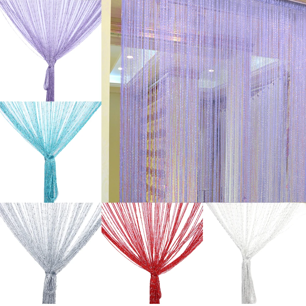 Beautiful Crystal Bead Curtain Encryption Flash Silver Tassel String Curtain Divider Door Window Home Wedding Decoration 1x2m
Beautiful Crystal Bead Curtain Encryption Flash Silver Tassel String Curtain Divider Door Window Home Wedding Decoration 1x2m