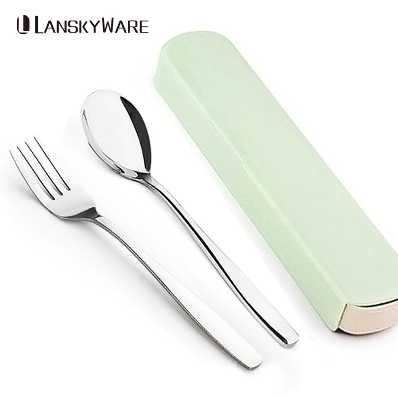 LANSKYWARE Drop Shipping Portable Cutlery Set Stainless Steel Dinnerware Set Travel Tableware Set
LANSKYWARE Drop Shipping Portable Cutlery Set Stainless Steel Dinnerware Set Travel Tableware Set