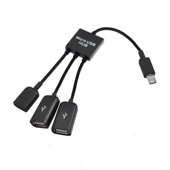 CARPRIE 3 in 1 USB OTG Cable Adapter Micro USB Hub USB OTG Adapter for Smartphone 6J13 Drop Shipping
CARPRIE 3 in 1 USB OTG Cable Adapter Micro USB Hub USB OTG Adapter for Smartphone 6J13 Drop Shipping