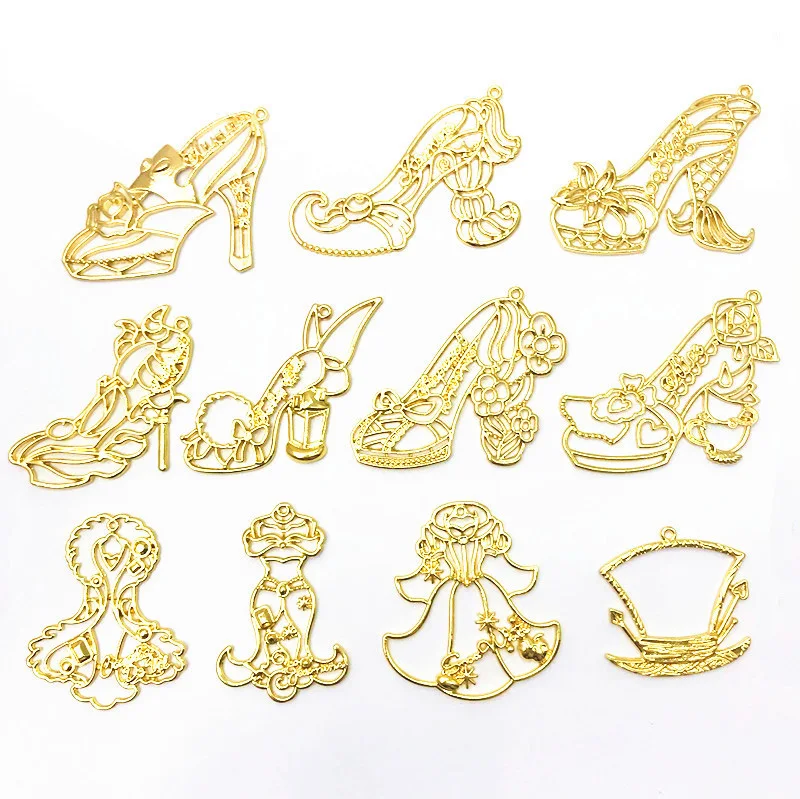 5pcs/lot High-heeled Shoes Frame Metal Frame Pendant Charm Bezel Setting Cabochon Setting UV Resin Jewelry Making
5pcs/lot High-heeled Shoes Frame Metal Frame Pendant Charm Bezel Setting Cabochon Setting UV Resin Jewelry Making