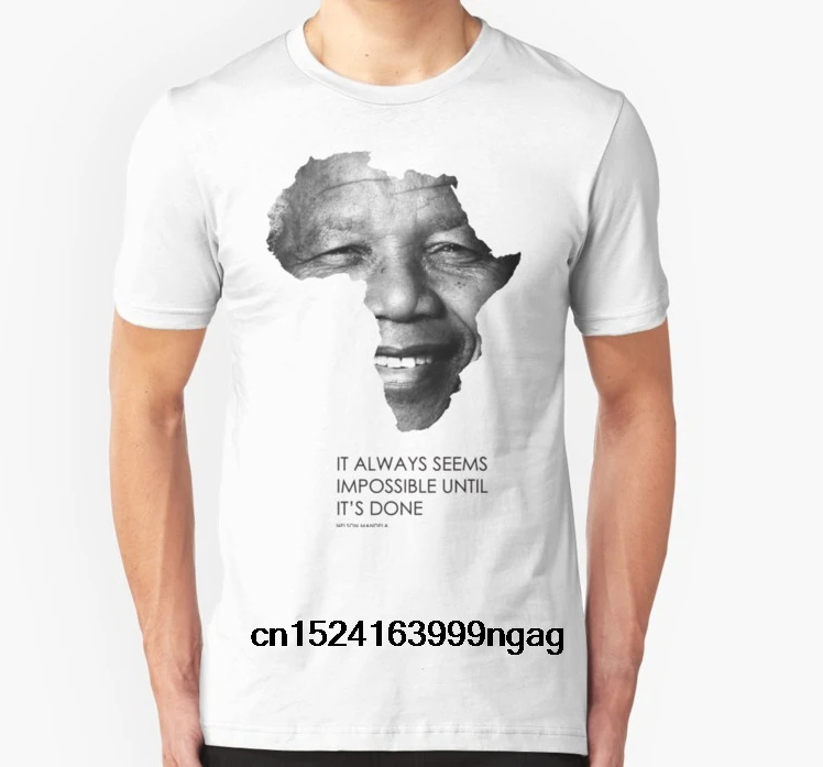 Fashion Cool Men T shirt Women Funny tshirt Nelson Mandela Africa Customized Printed T-Shirt
Fashion Cool Men T shirt Women Funny tshirt Nelson Mandela Africa Customized Printed T-Shirt