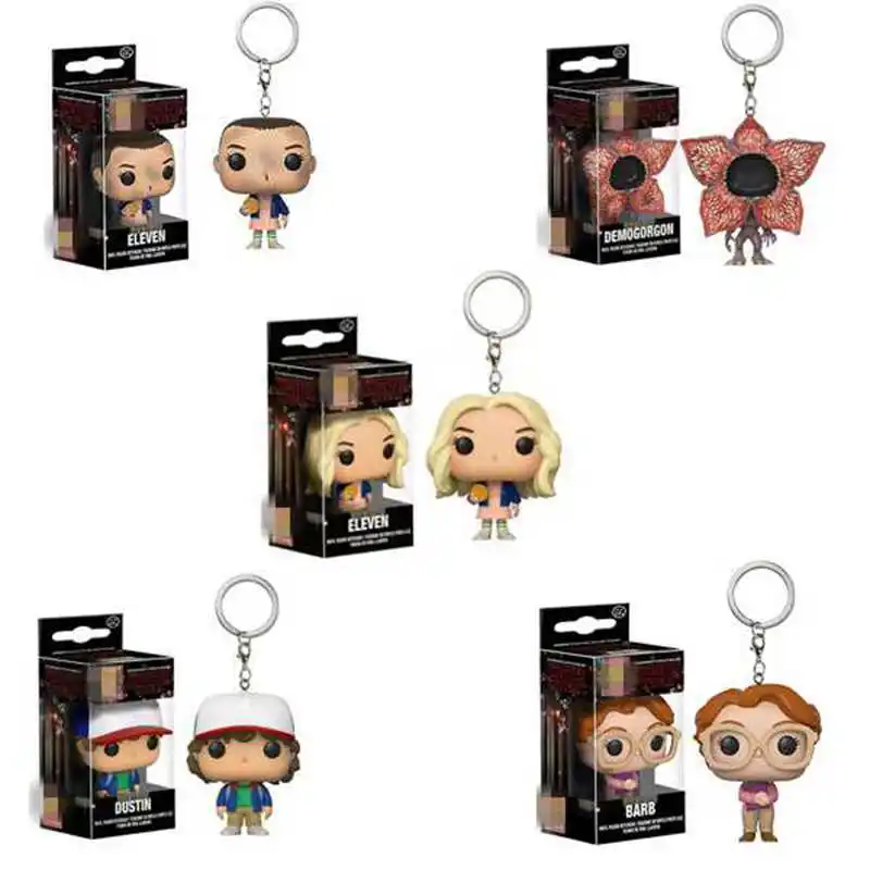 Pocket Keychain Stranger Things Eleven Dustin Barb Demogorgon Collectible Action Toy Figures For Children Gift Key Ring
Pocket Keychain Stranger Things Eleven Dustin Barb Demogorgon Collectible Action Toy Figures For Children Gift Key Ring