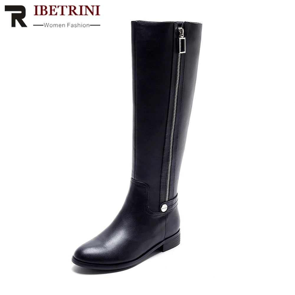 2018 Winter New Genuine Leather Chunky Heel Bucklle Platform Famale Shoes Round Toe Short Plush Lining Warm Chelsea Boots
2018 Winter New Genuine Leather Chunky Heel Bucklle Platform Famale Shoes Round Toe Short Plush Lining Warm Chelsea Boots