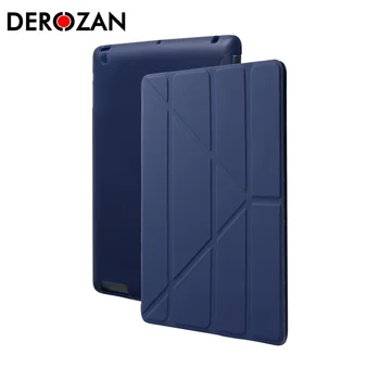 Derozan Multi-fold Tablet Case For iPad 2 3 4 9.7 inch Cases Fip PU Leather Bumper For iPad 3 New Cover Protevtive Back Coque
Derozan Multi-fold Tablet Case For iPad 2 3 4 9.7 inch Cases Fip PU Leather Bumper For iPad 3 New Cover Protevtive Back Coque
