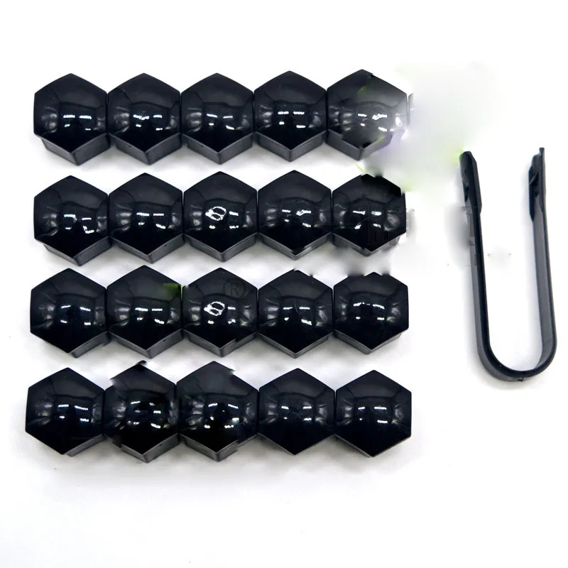 T54 19mm Set of Car Anti-theft Wheel Nuts Tire Screw For Cars Twenty Black Nut Covers And One Black Clip
T54 19mm Set of Car Anti-theft Wheel Nuts Tire Screw For Cars Twenty Black Nut Covers And One Black Clip