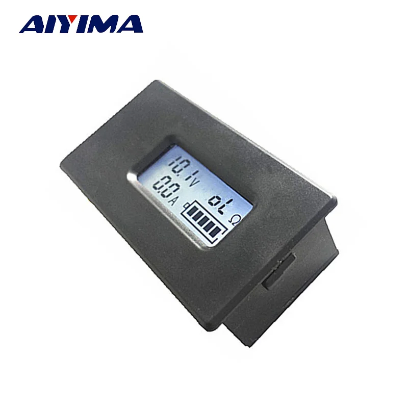 AIYIMA LCD Multifunction Voltage Current Capacity Resistance Tester Meter For 18650 Lithium Li-ion Battery
AIYIMA LCD Multifunction Voltage Current Capacity Resistance Tester Meter For 18650 Lithium Li-ion Battery