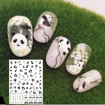 HANHYI series HANYI-109 designs cute PANDA COOL 3d nail art stickers decal template diy nail tool decorations
HANHYI series HANYI-109 designs cute PANDA COOL 3d nail art stickers decal template diy nail tool decorations