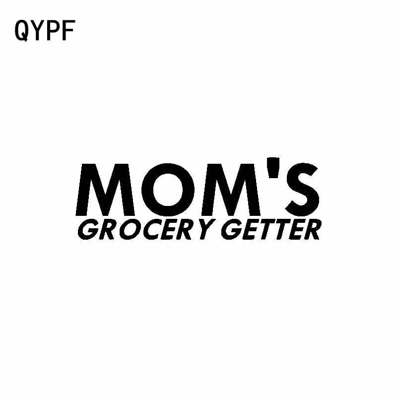 QYPF 15.9CM*5.3CM Fun Mom's Grocery Getter Car Sticker Decal Black Silver Vinyl Decoration C15-3122
QYPF 15.9CM*5.3CM Fun Mom's Grocery Getter Car Sticker Decal Black Silver Vinyl Decoration C15-3122