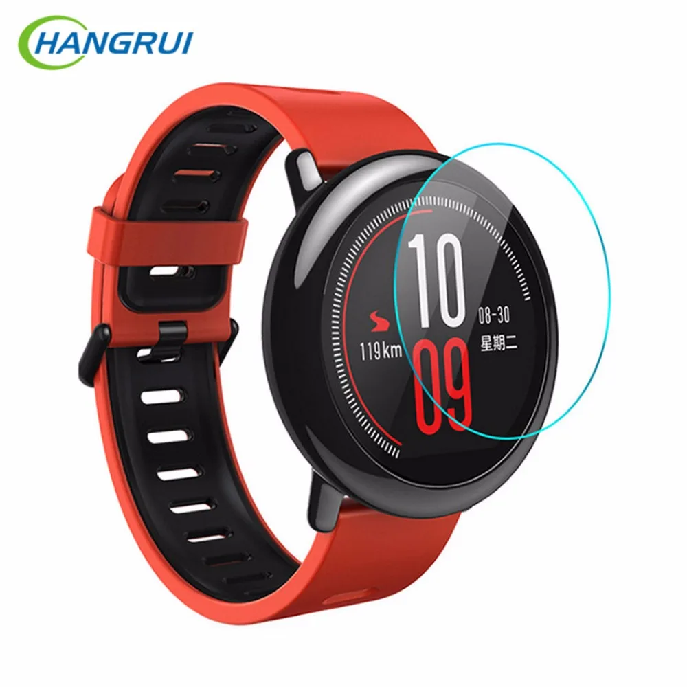 HANGRUI Premium 9H Screen Protector For Xiaomi Huami Amazfit Watch Tempered Glass Film Anti-scratch HD Protective films
HANGRUI Premium 9H Screen Protector For Xiaomi Huami Amazfit Watch Tempered Glass Film Anti-scratch HD Protective films