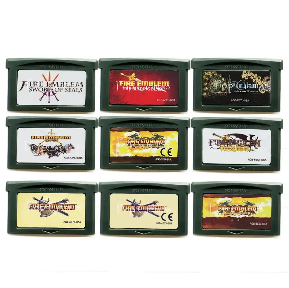 Fire Emble Series Transport Red Shell for 32 Bit Video Game Cartridge Console Card Handheld
Fire Emble Series Transport Red Shell for 32 Bit Video Game Cartridge Console Card Handheld