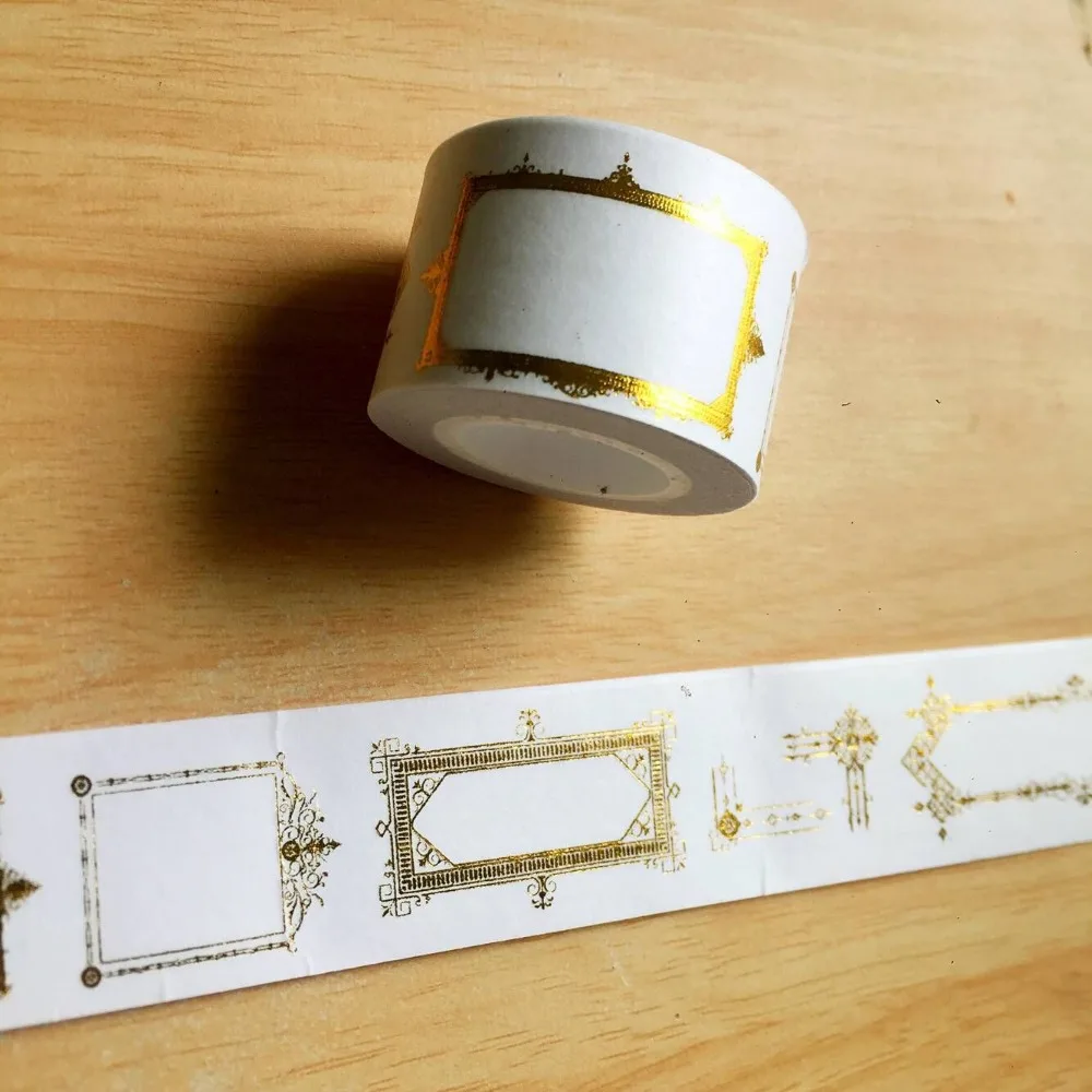 Free shipping high quality 30mm*5m washi paper tape/Foil Gold frame japan diy and masking washi paper tape
Free shipping high quality 30mm*5m washi paper tape/Foil Gold frame japan diy and masking washi paper tape