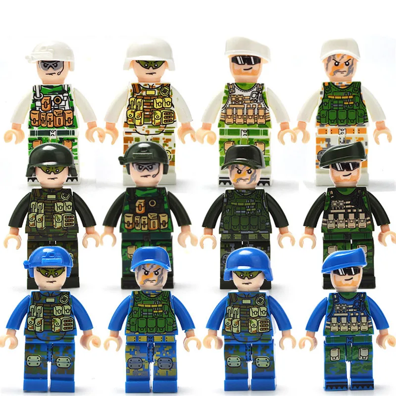 6 pcs Military Action Figures Sea Land and Air Figures set Cartoon Character DIY boy models Educational toys for children gift
6 pcs Military Action Figures Sea Land and Air Figures set Cartoon Character DIY boy models Educational toys for children gift