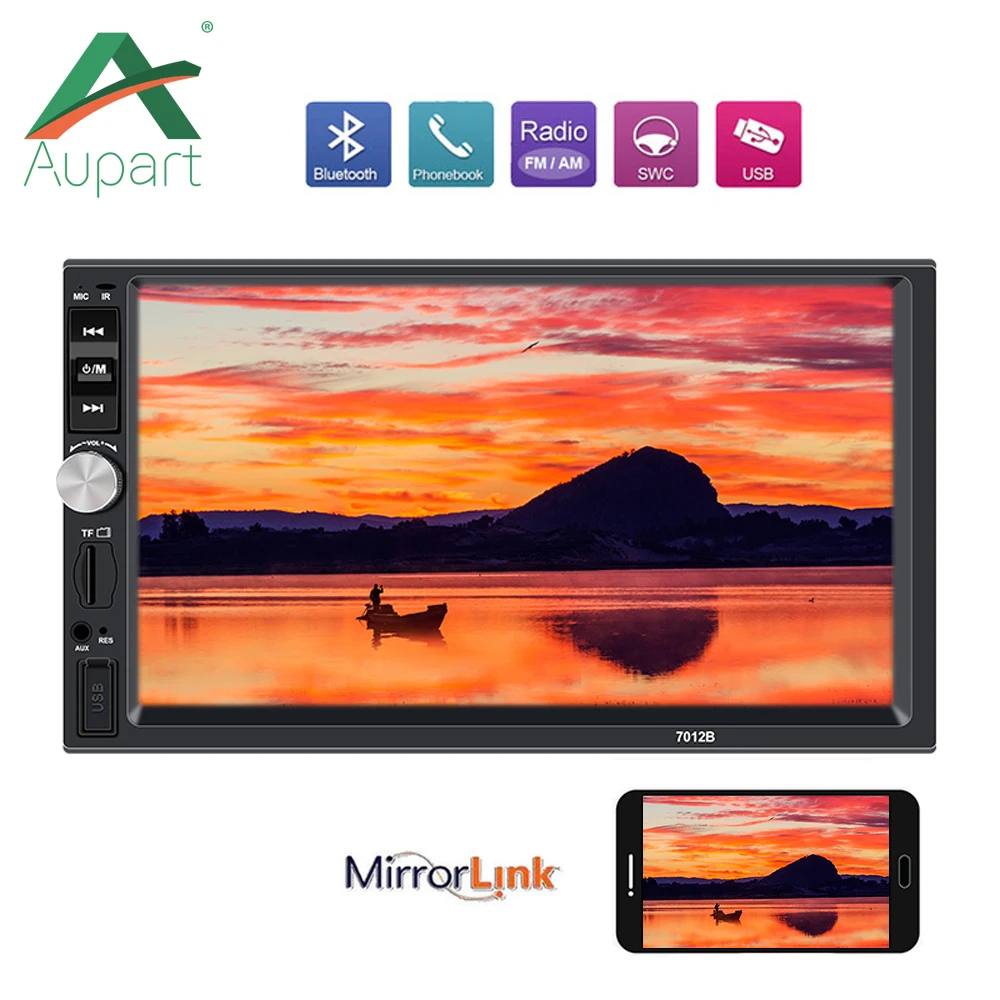 Multimidia 2 Din Car MP5 Player automotivo 7012B 7" HD Touch Screen auto Audio Stereo Bluetooth radio controlled car subwoofer
Multimidia 2 Din Car MP5 Player automotivo 7012B 7" HD Touch Screen auto Audio Stereo Bluetooth radio controlled car subwoofer