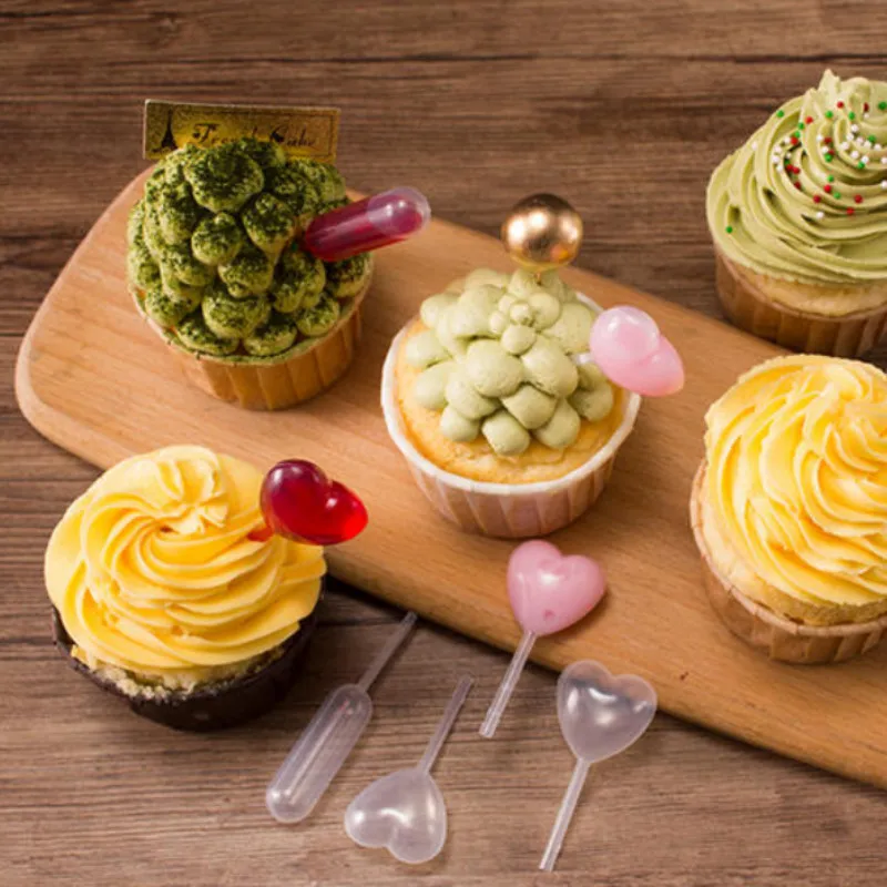 50pcs Love Shape Disposable Cake Decoration Dropper Macaron Jam Straw Baking Decorative 4ML Juice Injection Free Shipping
50pcs Love Shape Disposable Cake Decoration Dropper Macaron Jam Straw Baking Decorative 4ML Juice Injection Free Shipping