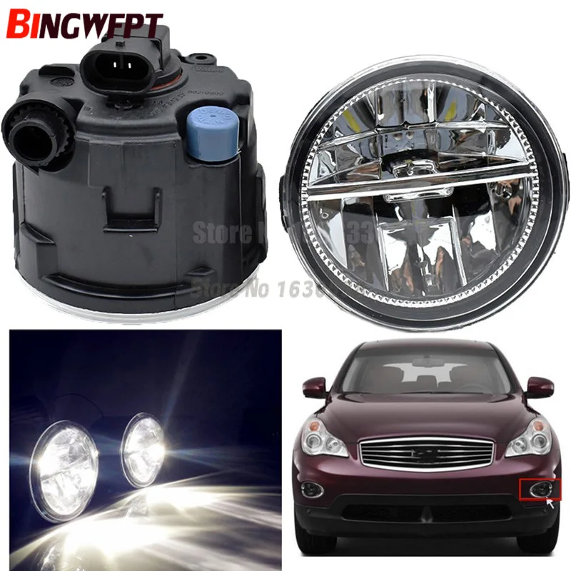 2PCS Car styling LED fog lights (Left + right) Halogen fog lamps For Infiniti EX35 2008-2012 For EX37 13 QX50 2014 2015
2PCS Car styling LED fog lights (Left + right) Halogen fog lamps For Infiniti EX35 2008-2012 For EX37 13 QX50 2014 2015