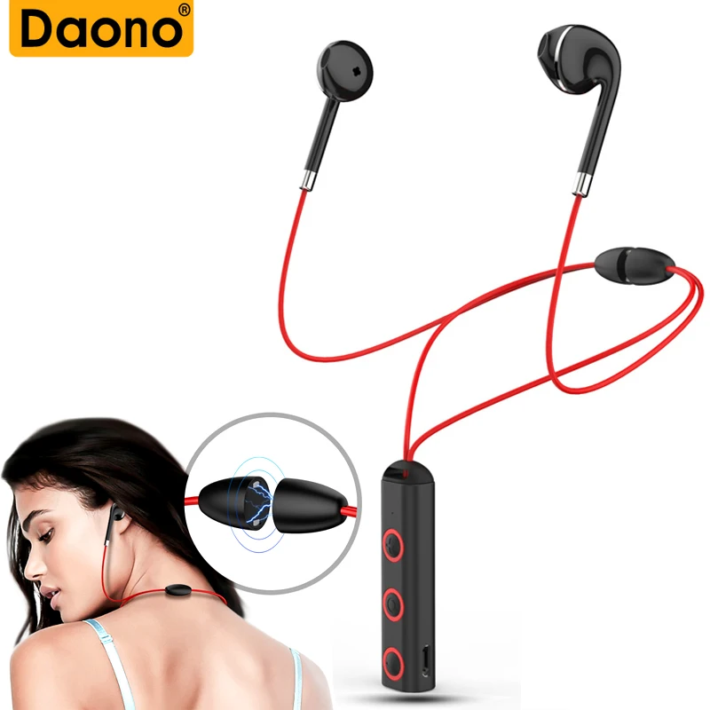 Daono High Quality Sports Bluetooth Headphone Sweat Proof Earphone Magnetic Earpiece Stereo Wireless Headset for Mobile Phone
Daono High Quality Sports Bluetooth Headphone Sweat Proof Earphone Magnetic Earpiece Stereo Wireless Headset for Mobile Phone