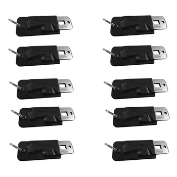 Lot 10pcs Mini Survival Knife 5 in 1 Multi-purpose Tools Keyring Cutter Opener Screwdriver with Sheath and Keyring