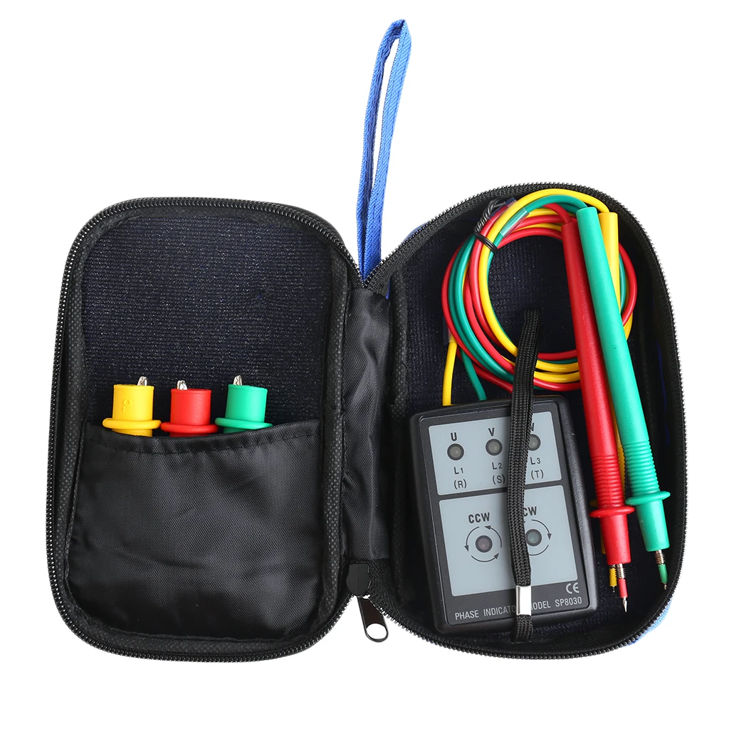 OOTDTY 2018 Smart Digital LED Three 3 Phase Rotation with LED Indicator Tester Detector Meter SEP6_20
OOTDTY 2018 Smart Digital LED Three 3 Phase Rotation with LED Indicator Tester Detector Meter SEP6_20