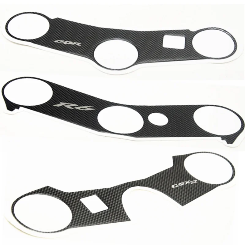 Motorcycle Central Console Carbon Fiber Pattern R6 Sticker Top Triple Clamp case YZF600 R6 2006 2007 CBR 1000RR GSXR 600/750 FZ1
Motorcycle Central Console Carbon Fiber Pattern R6 Sticker Top Triple Clamp case YZF600 R6 2006 2007 CBR 1000RR GSXR 600/750 FZ1