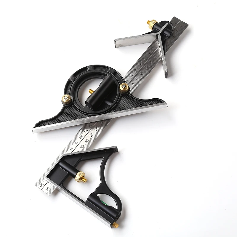 3PCS/Set 2018 New Practical Combination Square Stainless Steel Angle Ruler With Bubble Level Multifunctional Measuring Tools
3PCS/Set 2018 New Practical Combination Square Stainless Steel Angle Ruler With Bubble Level Multifunctional Measuring Tools