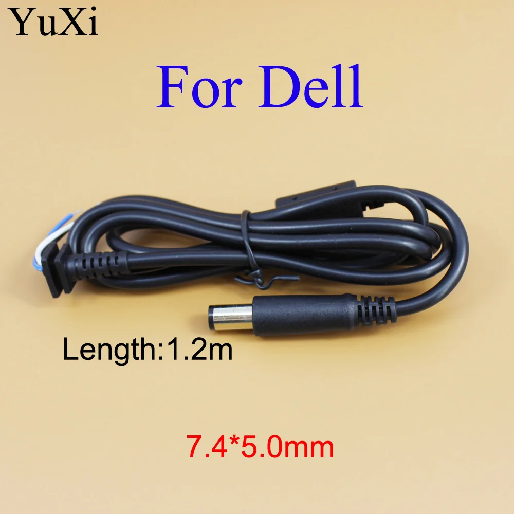 YuXi 7.4 x 5.0 mm Power DC Jack Charger Adapter Plug Cord Connector Cable Power Supply Cable for HP for DELL Laptop 7.4*5.0 1.2m
YuXi 7.4 x 5.0 mm Power DC Jack Charger Adapter Plug Cord Connector Cable Power Supply Cable for HP for DELL Laptop 7.4*5.0 1.2m